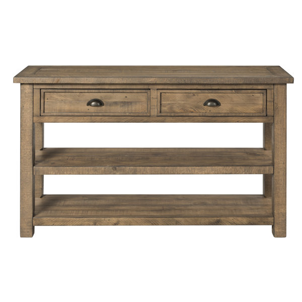 Lark Manor Holliman 50" Solid Wood Console Table & Reviews | Wayfair
